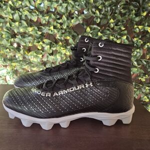 Under Armour UA Highlight Franchise Rm 2.0 Men Sz 11 Black White Football Cleats